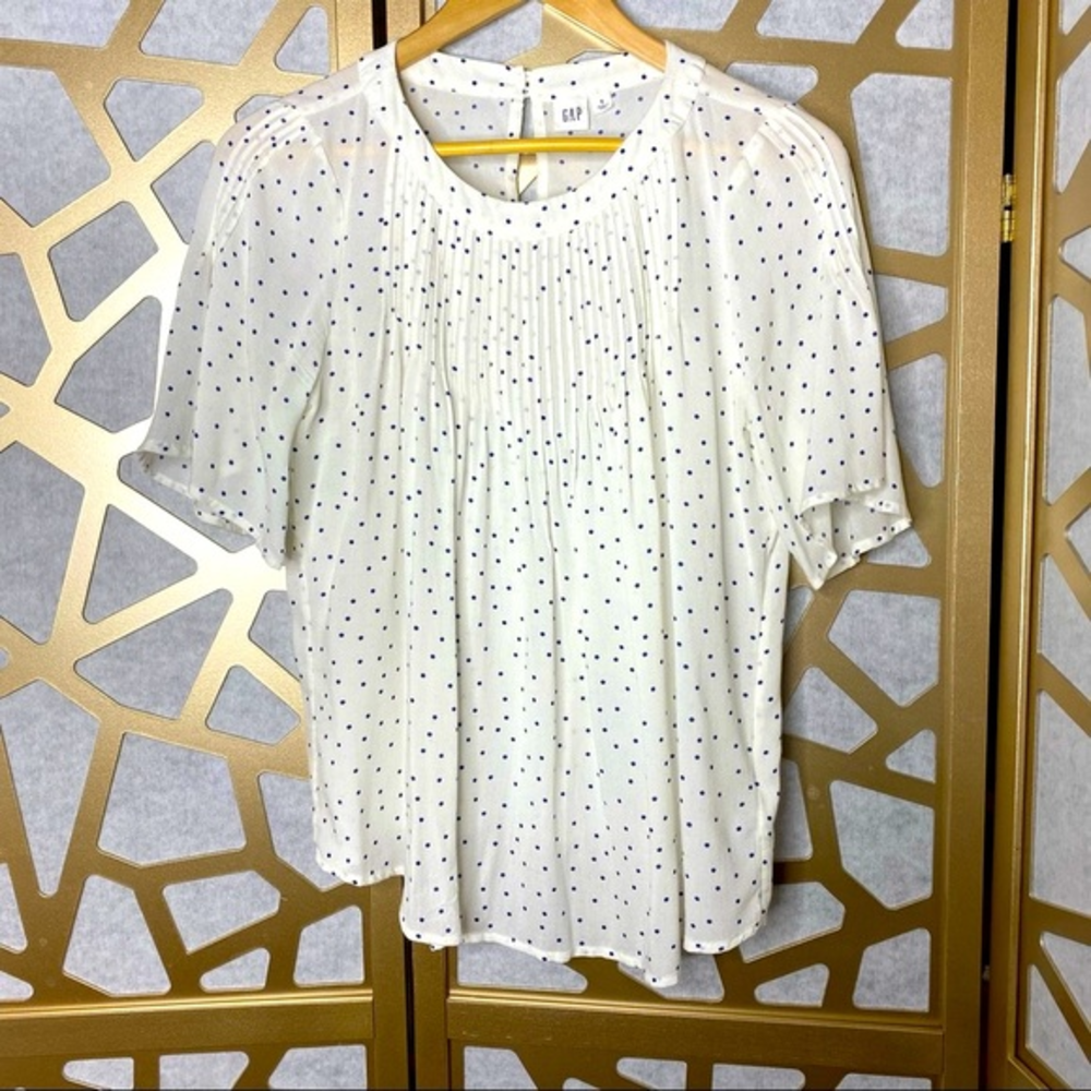 GAP Short Sleeve Pleated Top‎